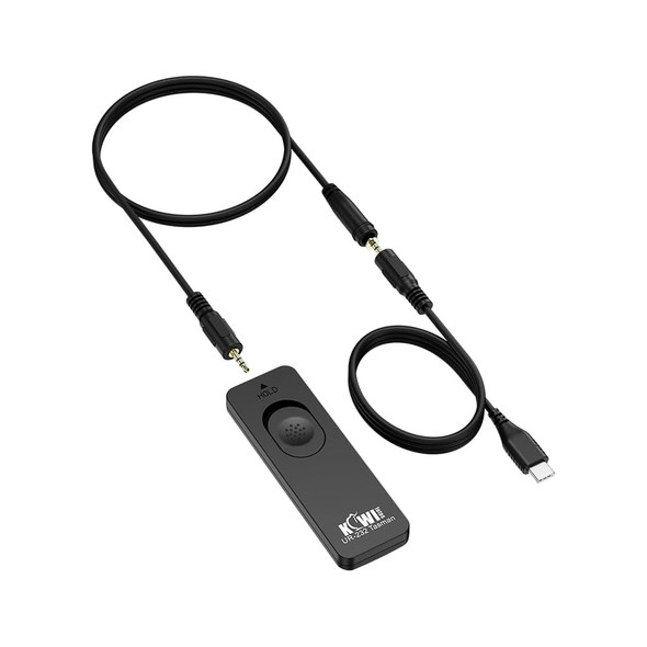 KIWIFOTOS UR-232F3 Wired Remote Shutter Release for Sony Cameras with USB-C Port