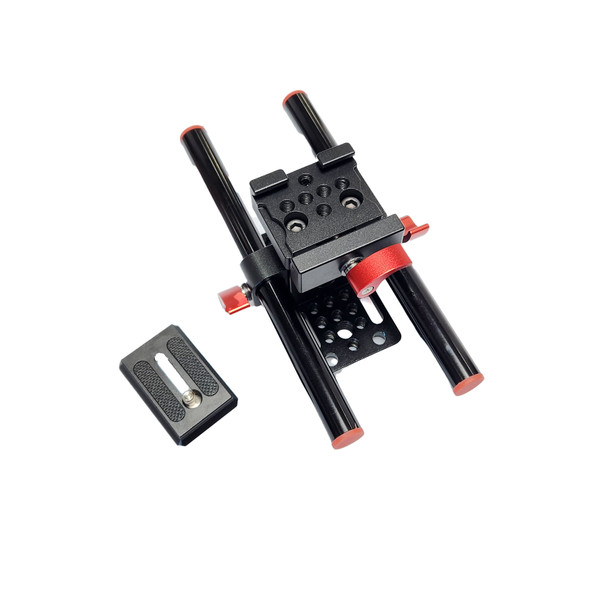 Fotolux VRB-01 Video Rig Base with 2x 15mm Rail Rods       