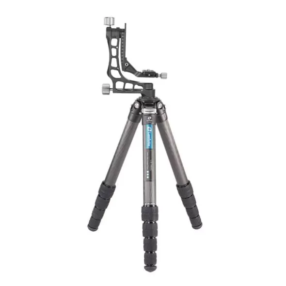 Leofoto LM-365C+PG-1 Summit Large 75mm Bowl Carbon Tripod with Pro Gimbal Head (Black)
