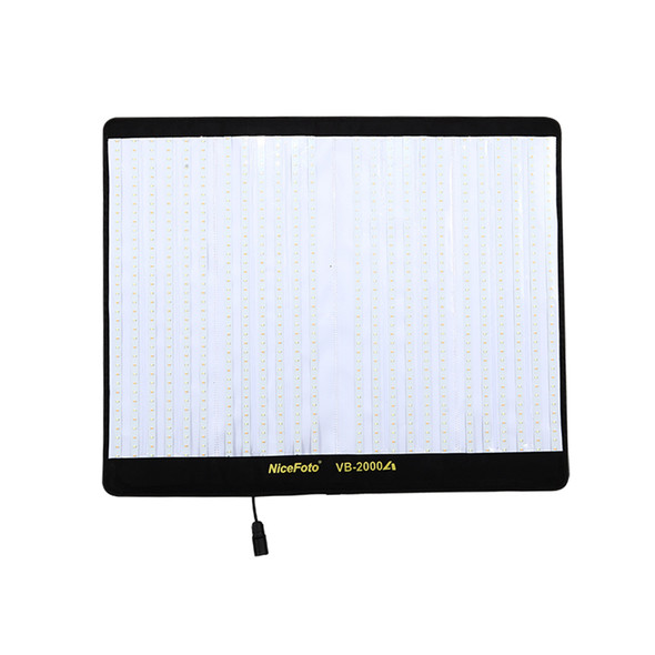 Nicefoto VB-2000A 200W Bi-Color Foldable LED Light Mat Panel with Softbox & Grid  60 x 70cm 