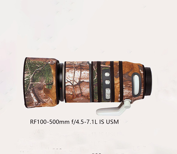 Fotolux Camouflage Lens Coat for Canon RF 100-500mm F4.5-7.1L IS USM Lens