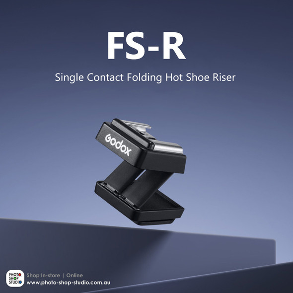 Godox FS-R Single Contact Folding Hot Shoe Riser for iM20 / iM22 / iT20 / iT22