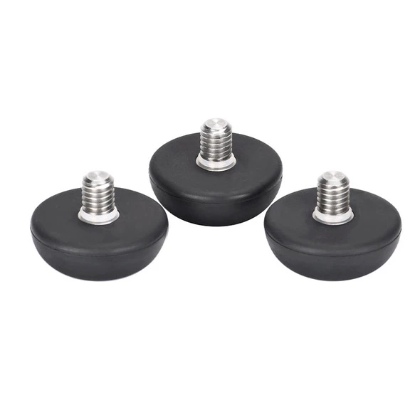 Sunwayfoto TR-40 3/8-16 Extra Large Rubber Tripod Feet (3-Pack)