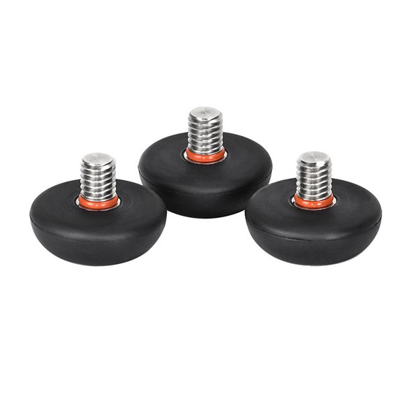 Sunwayfoto TR-35 3/8-16 Rubber Tripod Feet (3-Pack)