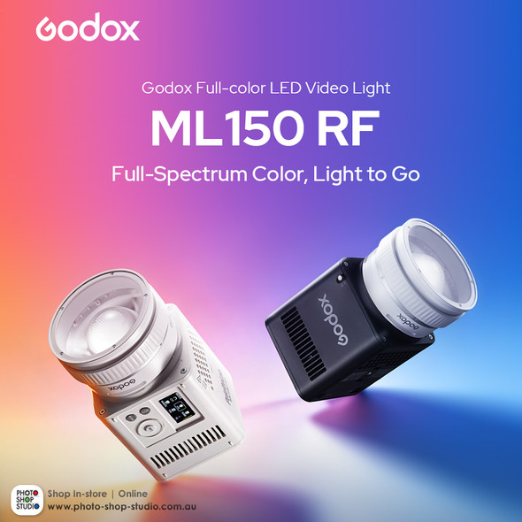 Godox ML150 RF 165W PaletteLab RGB Full-Color COB LED Light - White