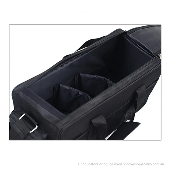 Fotolux large HDV bag organised interior with dividers