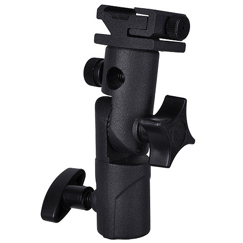 Fotolux Speed Light Hot Shoe Bracket Umbrella Flash Holder FLH-E