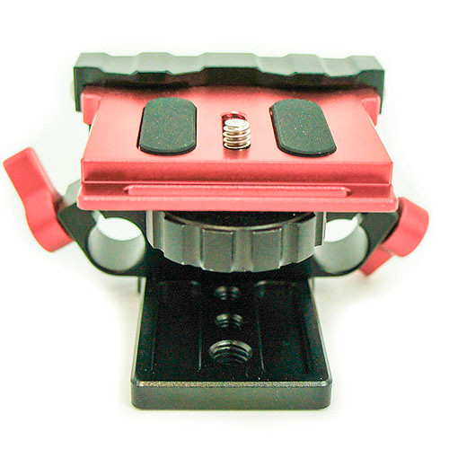 Kamerar MP-2 Dual Road Camera Mounting Plate with Tripod Mount