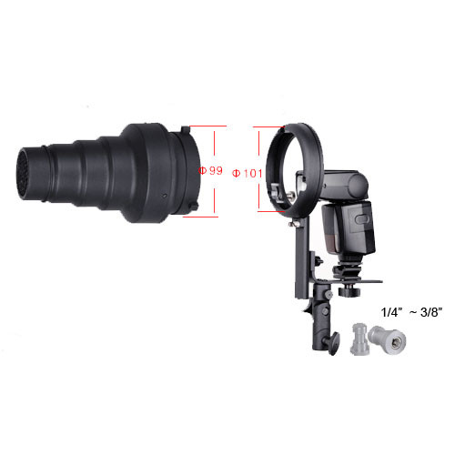 Nicefoto Speedlite L Type Bracket