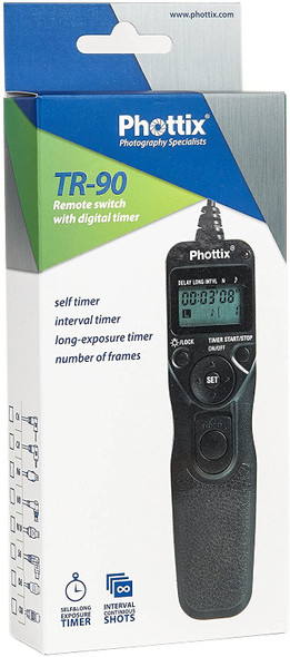 Phottix TR-90 N8 Multi-function Remote Switch with Digital Timer Control *CLEARANCE SALE*