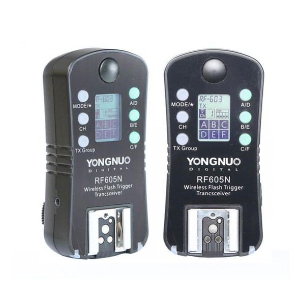 Yongnuo Wireless Flash Trigger Transceiver Set RF-605 - Nikon