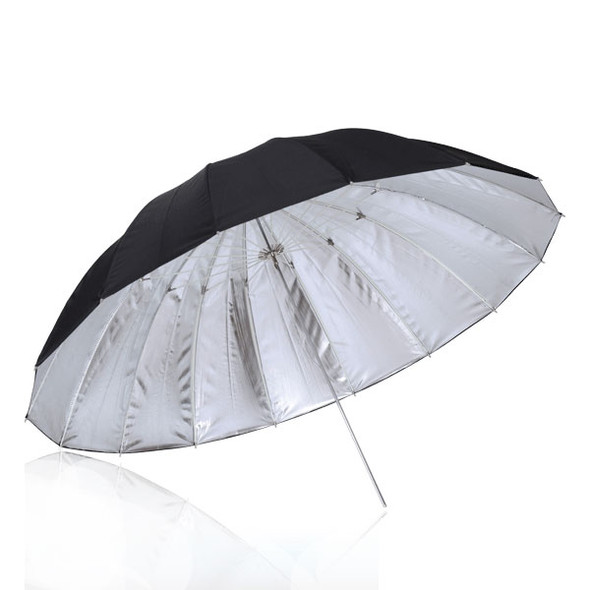 Nicefoto 60" (153cm) Black/ Silver Umbrella