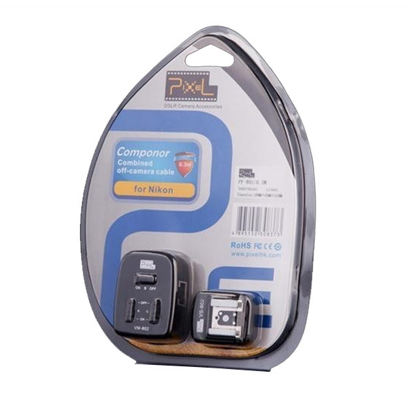Pixel Componor Combined Off-camera Cable for Nikon