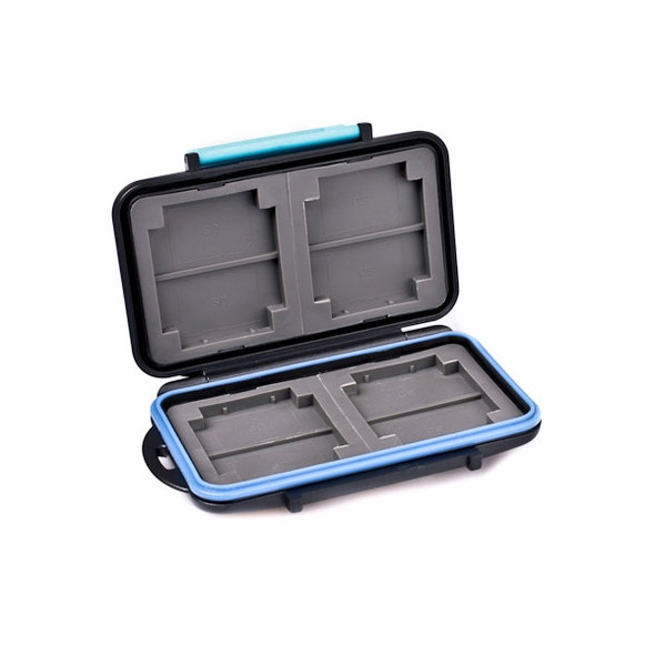 JJC MC-2 Rubber sealed Water Proof Card Case for 8SD/ 4CF Cards