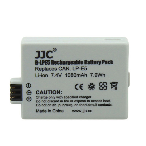 JJC LI-ON Rechargeable Battery LP-E5 for Canon 450D  750D 1000D Xsi XS