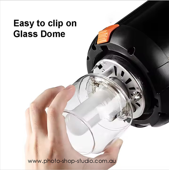 Godox Glass Protective Dome for GS , GT ,QS ,QT ( Mark I & II ) Studio Flash Light