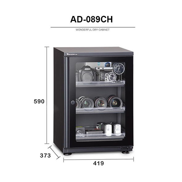 Wonderful AD-089CH 72L Medium Size (Auto-Dehumidifier) Dry Cabinet