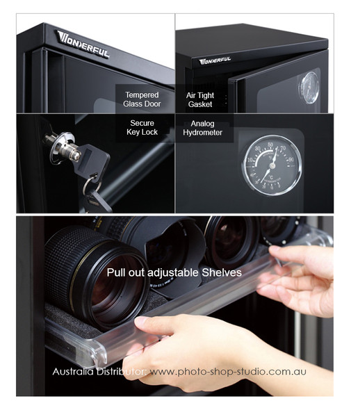 Wonderful AD-041CH 38L Small  (Auto-Dehumidifier) Dry Cabinet