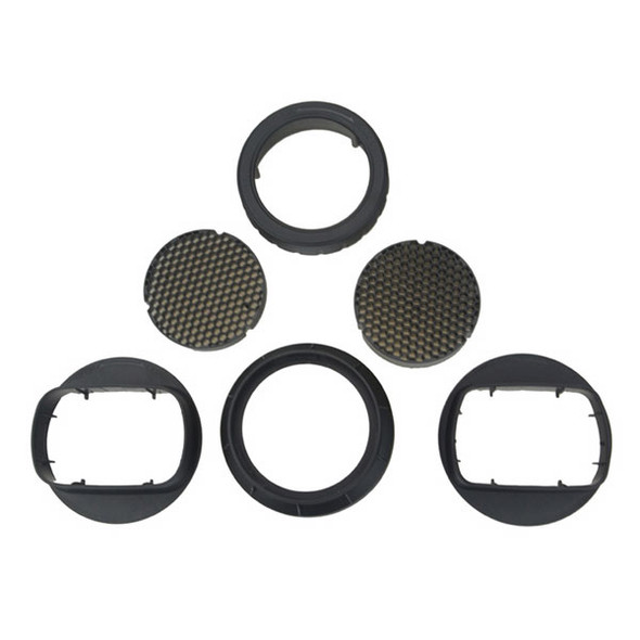 JJC 3-in-1 Stacking Grid Light Modifier System for Canon 580EX 580EXII 600EX