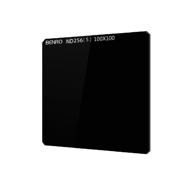 Benro SD 100 x 100mm ND256 (2.4) 8-stops Master HD Z-Series (S) WMC Square Neutral Density ND Filter (German Schott Glass)