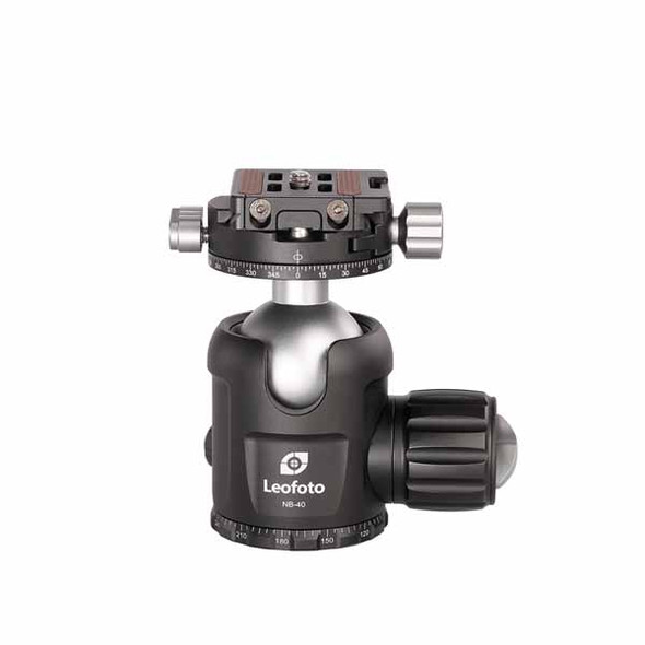 Leofoto Pro Ball Head with Panning Clamp NB-40 (Double-Action)