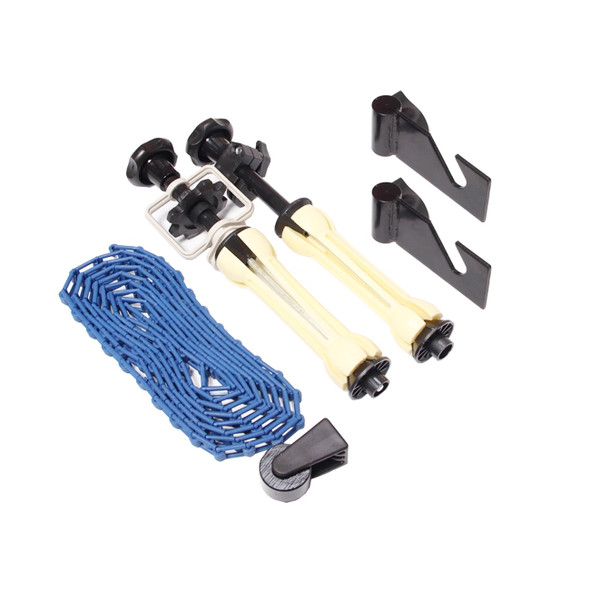Fotolux BGK1H 1-Hook Studio Background Support  (Light Stand Mount) with Chain & Expand Grip