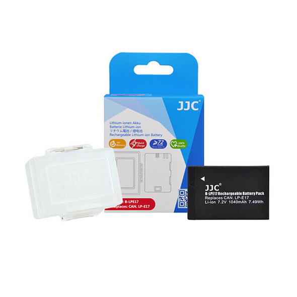 JJC Rechargeable Battery LP-E17 for Canon 77D 800D 750D