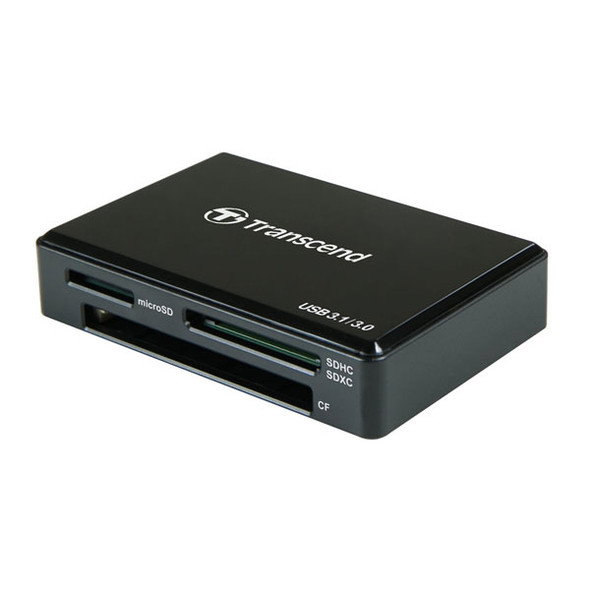 Transcend USB 3.0 Type-C RDC8 Multi Card Reader- Black