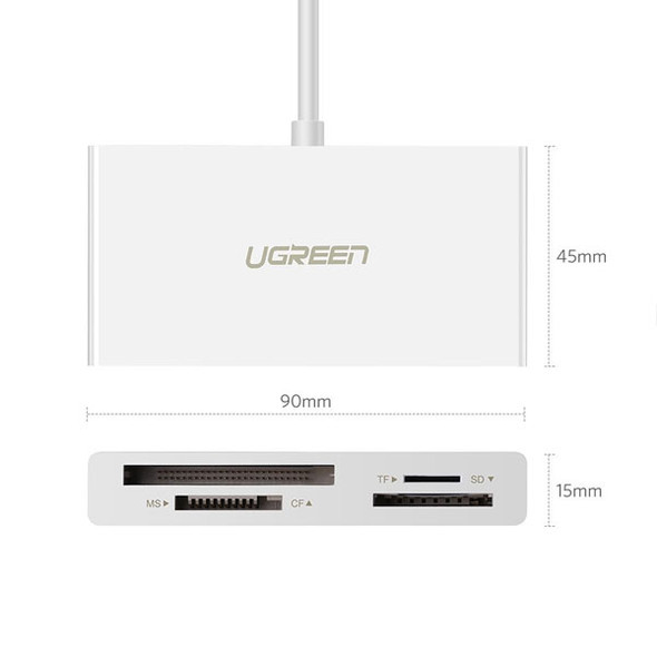 UGREEN Type C USB 3.0 Multi-Card Readerr (SD SDHC SDXC MS CF)