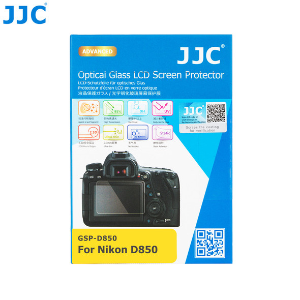 JJC GSP-D850 Ultra-Thin Optical Glass LCD Screen Protector  for Nikon D850