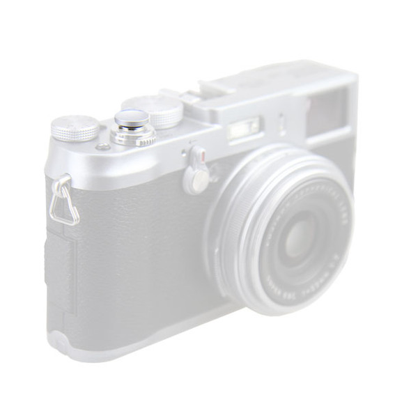 JJC Soft Release Button for Mirrorless Camera (Silver)