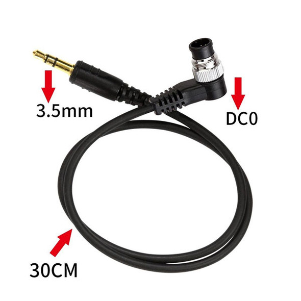 Pixel DC0 to 3.5mm Jack Camera Remote Connecting Cable (30cm)