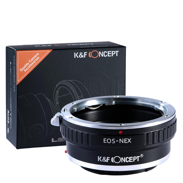 K&F Concept Canon EOS EF Lenses to Sony NEX E Mount Camera Adapter KF06.069 
