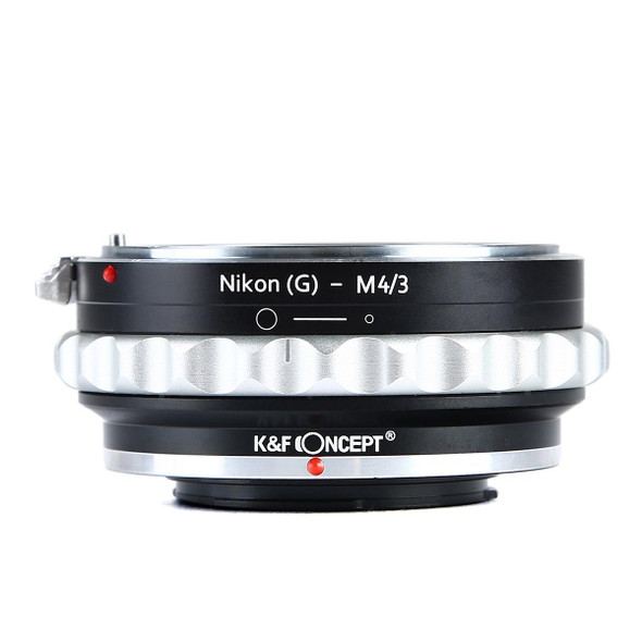 K&F Concept Nikon G/F/AI/AIS/D Lenses to Micro Four Thirds (M4/3) Camera Mount Adapter KF06.077 