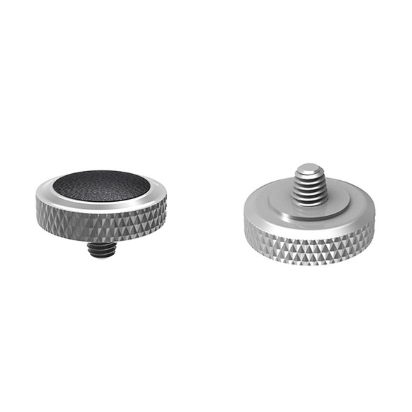 JJC Deluxe Soft Release Button SRB-GR ( Silver & Black)