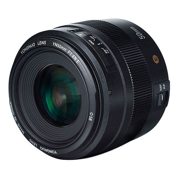 Yongnuo YN 50mm f1.4N E Standard Prime Lens for Nikon 
