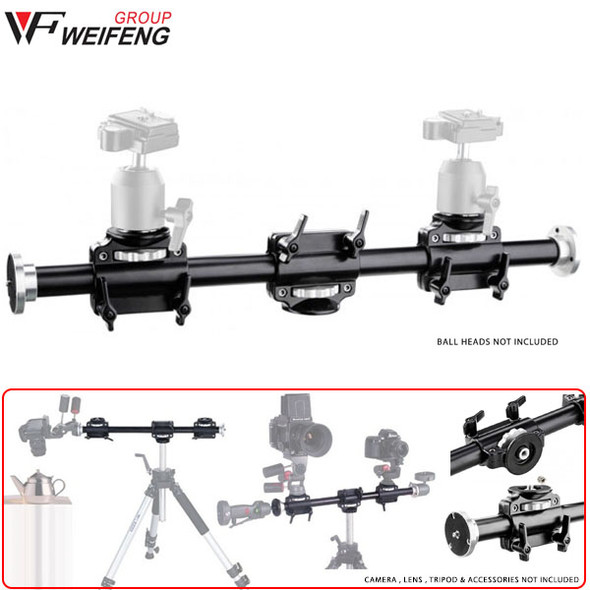 Weifeng WT628 Professional Tripod Boom (Mount 2-4 Cameras)
