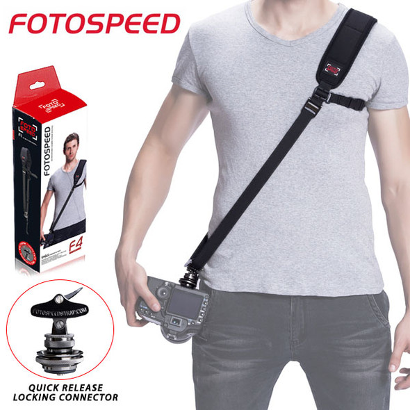 FOTOSPEED F4 Single Camera Shoulder Strap for Mirrorless 