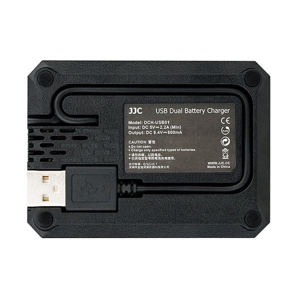JJC DCH-NPFZ100 Dual USB Battery Charger for Sony NP-FZ100 