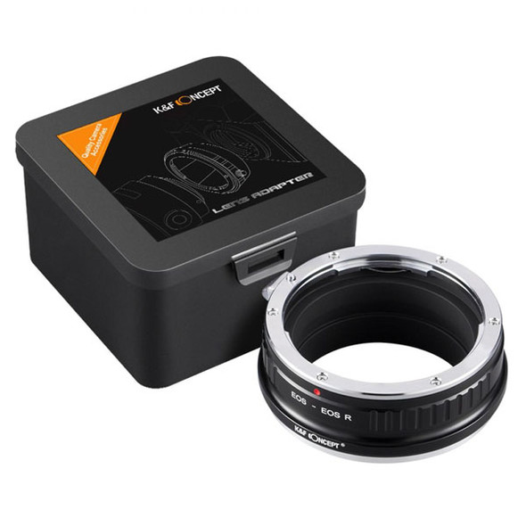 K&F Concept KF06.383 Lens Adapter for Canon EF Lenses to Canon EOS R Camera Mount 