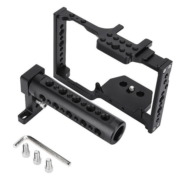 Fotolux Aluminum Camera Cage with Handle for Panasonic GH4 GH5