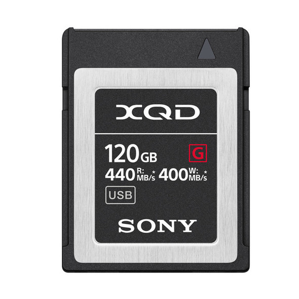 Sony QD-G120F XQD 120GB 400mb/s 2933X G Series Memory Card