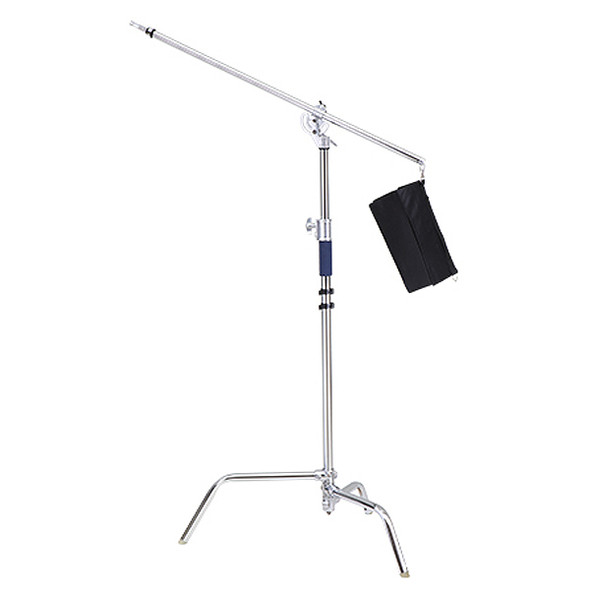 Jinbei K-4 2-in-1 3M Hybrid Steel C Stand with Boom Arm (Max Load 20kg , 360° Rotatable Boom, Heavy Duty)