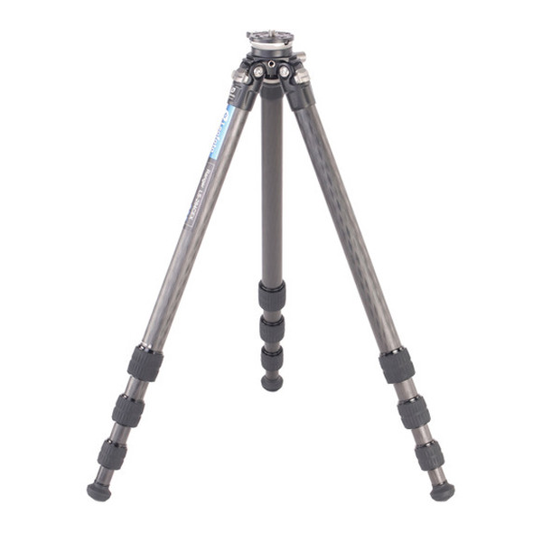 Leofoto LS-284CEX Ranger Series Carbon Fibre Tripod with Leveling Base ( Max Load 10kg, 4 Section, Twist Lock ,Tilt Range 15° ) 