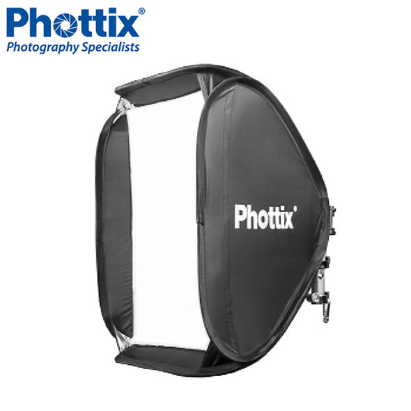 Phottix 80 x 80cm Transfolder Softbox + Cerberus Multi Mount Holder Kit *CLEARANCE SALE*