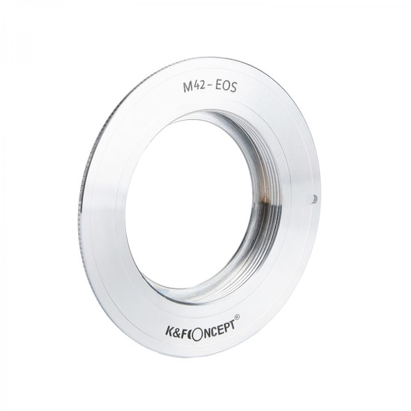 K&F Concept KF06.148 Lens Adapter for M42 Lenses to Canon EF Mount Camera (M42-EOS)