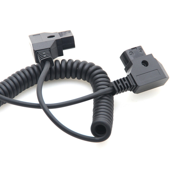 Fotolux TAPBMM D-Tap to D-Tap Type B Male To Male Cable (35 - 100cm , Coiled) for V-Mount Battery