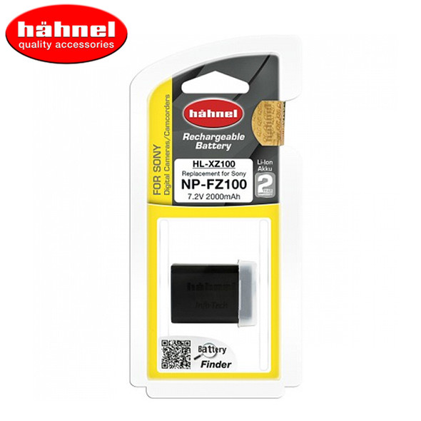 Hahnel HL-XZ100 Rechargeable Li-ion Battery for Sony NP-FZ100 (2000mAh, 7.2V , 14.4Wh)