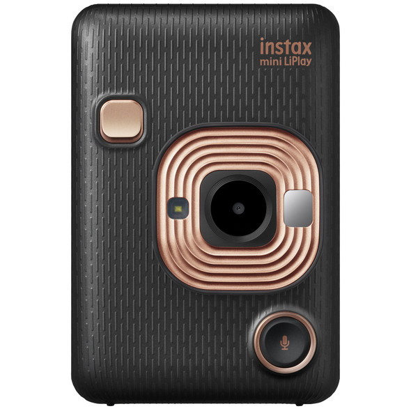 Fujifilm Instax Mini LiPlay Instant Camera (Elegant Black) 87098