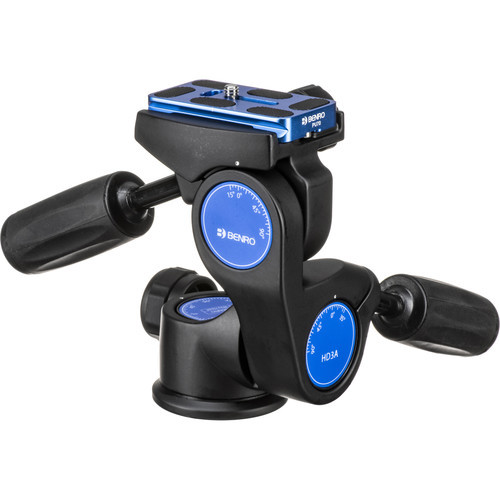 Benro HD3A  3-Way Large Pan Head (Max Load  10kg)
